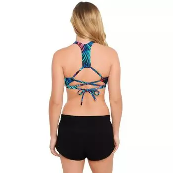 Женский эко-пляжный купальник бикини с завязками на спине Eco Beach