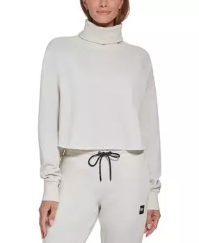 Женский активный блестящий флисовый свитер DKNY, мульти