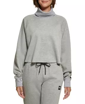 Женский активный блестящий флисовый свитер DKNY, мульти