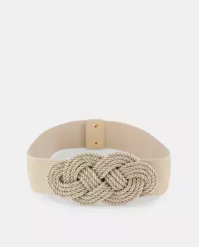 Женский эластичный пояс с узлом Green Coast, золотой