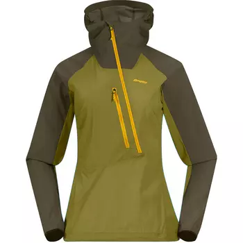 Женский анорак Cecilie Light Wind Bergans, оливковый