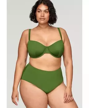 Женский балконет – плавание CUUP, зеленый