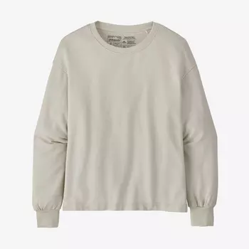 Женский базовый пуловер из регенеративного органического сертифицированного хлопка Patagonia, белый