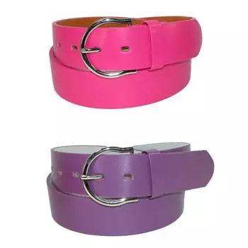 Женский базовый ремень для уздечки (упаковка из 2 шт.) CTM, темно-розовый/темно-фиолетовый