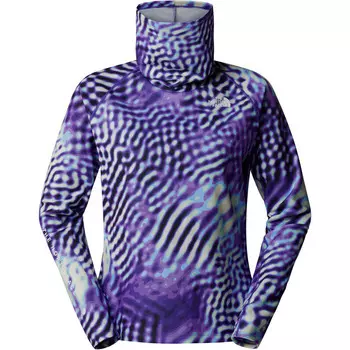 Женский базовый слой драглайн с длинным рукавом The North Face, фиолетовый
