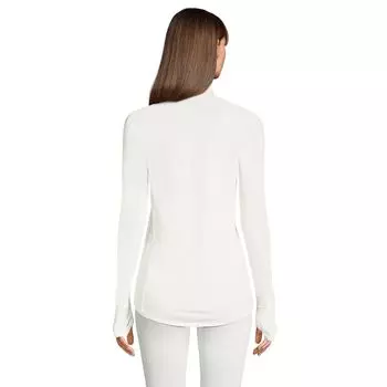 Женский базовый слой Lands End Thermaskin Heat с молнией на четверть Lands' End