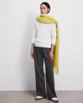 Женский базовый свитер с высоким воротником Easy Wear, цвет 120 Crudo