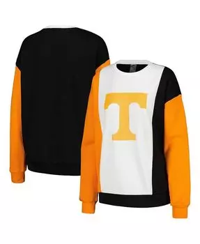 Женский бело-черный пуловер Tennessee Volunteers с вертикальными цветными блоками Gameday Couture, белый