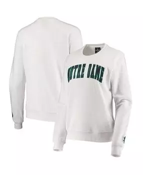 Женский белый пуловер Notre Dame Fighting Irish Campanile свитшот Colosseum, белый