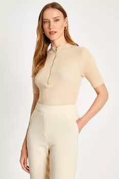 Женский бежевый свитер Koton