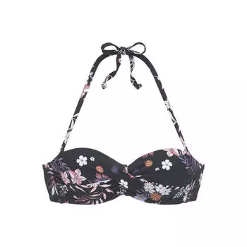 Женский бикини-топ бандо на косточках SUNSEEKER, цвет schwarz