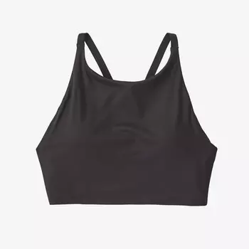 Женский бикини-топ на бретельках Nanogrip Patagonia, черный