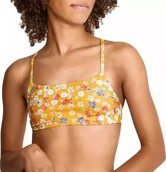 Женский бикини-топ с фиксированной спиной и принтом Speedo