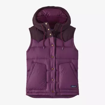 Женский биви-жилет с капюшоном Patagonia, цвет Night Plum