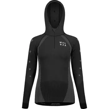 Женский BlaumeiseM Длинный рукав Maloja, черный