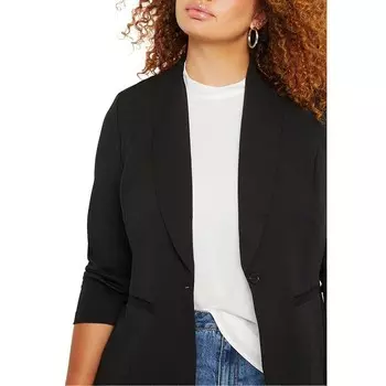 Женский блейзер Eloquii больших размеров Ali ELOQUII, черный