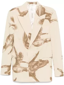 Женский блейзер KidSuper Trapeze, нейтральный