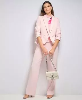 Женский блейзер с баской на двух пуговицах DKNY, мульти