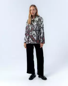 Женский блейзер Silvia с принтом пейсли Niza, мультиколор