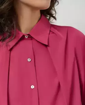 Женский блузон из тафты Roberto Verino, фуксия