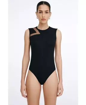 Женский боди Emma Marcella, черный