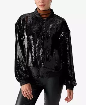Женский бомбер Sloan с пайетками Sanctuary, черный