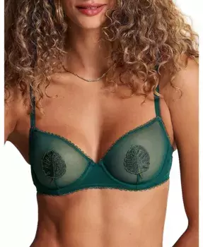 Женский бюстгальтер Alyshia без косточек и подкладки Adore Me, зеленый