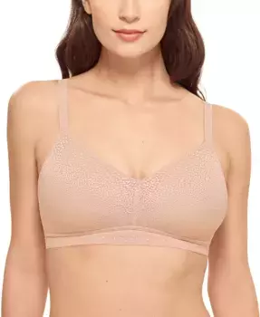 Женский бюстгальтер без косточек Back Appeal 852303 Wacoal, коричневый/бежевый