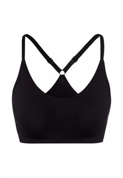 Женский бюстгальтер без косточек Comfee Pure одного размера без косточек BeeDees, цвет Schwarz One Size