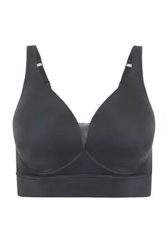 Женский бюстгальтер без косточек Forever Fit с формованными чашками JOCKEY, черный