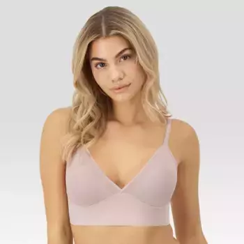 Женский бюстгальтер-бралетт Maidenform M с сетчатой отделкой и треугольными чашечками MBT105, цвет Evening Blush