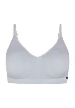 Женский бюстгальтер-бюстье Every Day In Cotton под грудью SKINY, белый