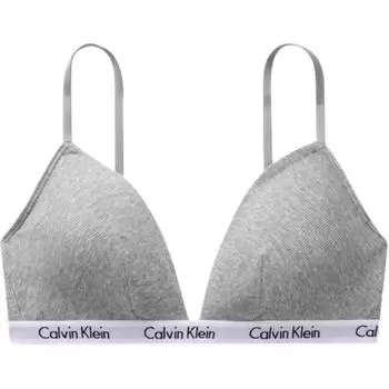 Женский бюстгальтер CALVIN KLEIN, цвет «кокосовый серый»