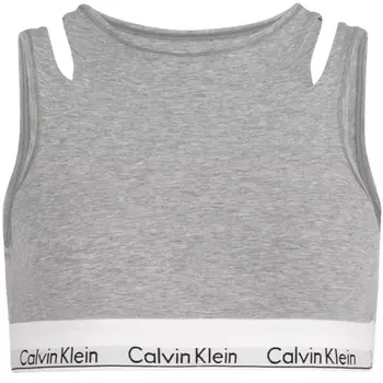 Женский бюстгальтер CALVIN KLEIN, цвет «кокосовый серый»