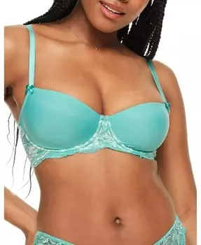 Женский бюстгальтер-деми без подкладки Missy Adore Me, зеленый