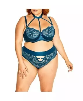 Женский бюстгальтер-деми на косточках Hollie CITY CHIC, синий