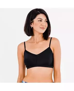Женский бюстгальтер для плавания с регулируемыми бретелями Calypsa, черный