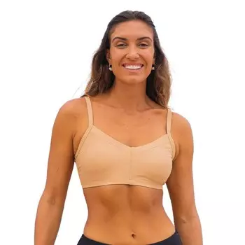 Женский бюстгальтер для плавания с регулируемыми бретелями Calypsa LLC, цвет Honey