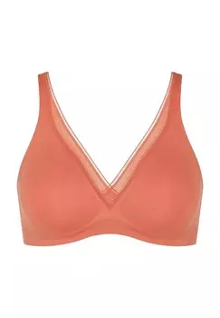 Женский бюстгальтер-футболка без косточек Body Adapt Twist Sloggi, цвет Apricot Brandy
