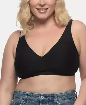Женский бюстгальтер-футболка без косточек Hint of Skin Felina, черный