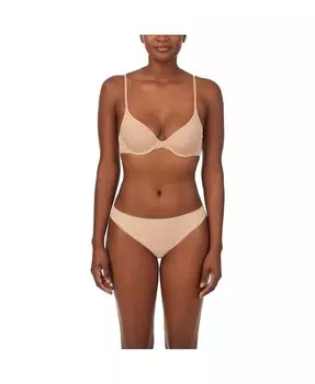 Женский бюстгальтер-футболка Cabana Cotton G3194 On Gossamer, коричневый/бежевый