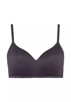 Женский бюстгальтер-майка The One NP с красивой матово-глянцевой структурой BeeDees, черный