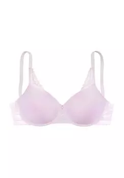 Женский бюстгальтер-минимайзер с кружевной подвеской Perfect Basics LASCANA, цвет Light Lavend