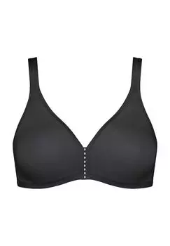 Женский бюстгальтер на каждый день Eileen без косточек с тонкими бретелями и отверстиями Triumph, черный