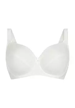 Женский бюстгальтер на косточках Fleur с кружевными деталями и бантиком ROSA FAIA, цвет Crysta