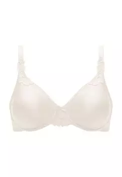 Женский бюстгальтер на косточках Hedona с формованным бантом и вышивкой CHANTELLE, цвет Elfenbein