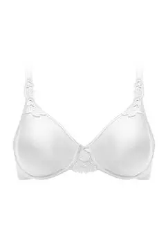 Женский бюстгальтер на косточках Hedona с формованным бантом и вышивкой CHANTELLE, белый