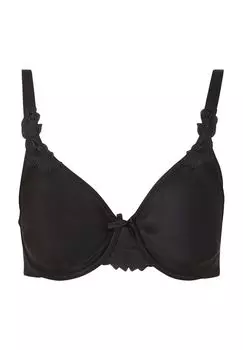 Женский бюстгальтер на косточках Hedona с формованным бантом и вышивкой CHANTELLE, черный
