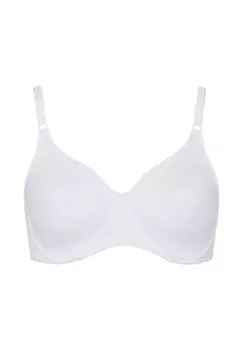 Женский бюстгальтер на косточках Rock'n'Roll W из хлопка, на косточках BeeDees, белый