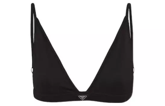 Бюстгальтер женский Prada, черный
